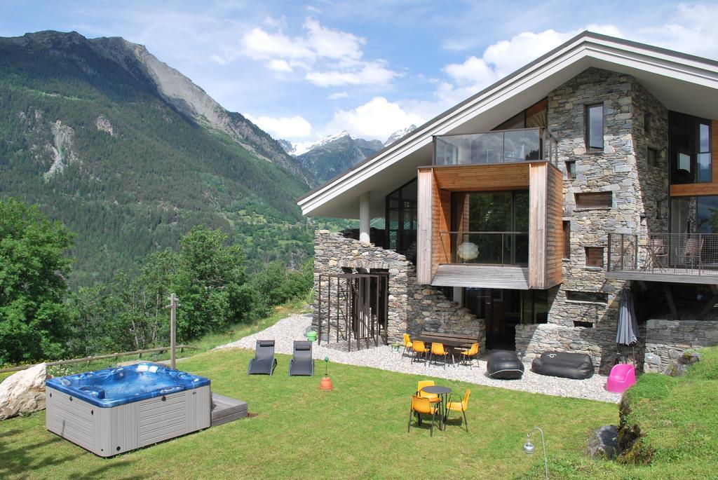 Mineral Lodge & Spa Villaroger Bagian luar foto