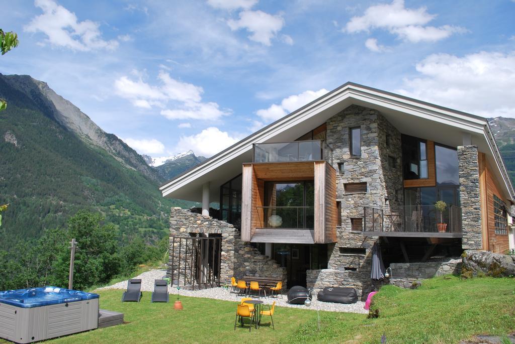 Mineral Lodge & Spa Villaroger Bagian luar foto