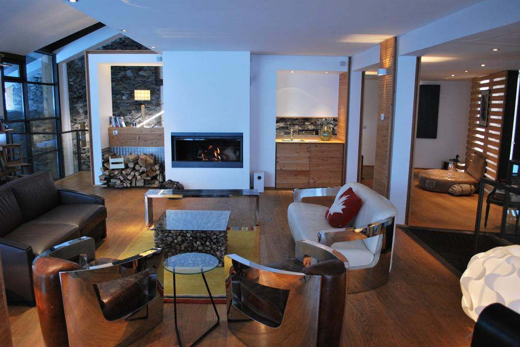 Mineral Lodge & Spa Villaroger Bagian luar foto