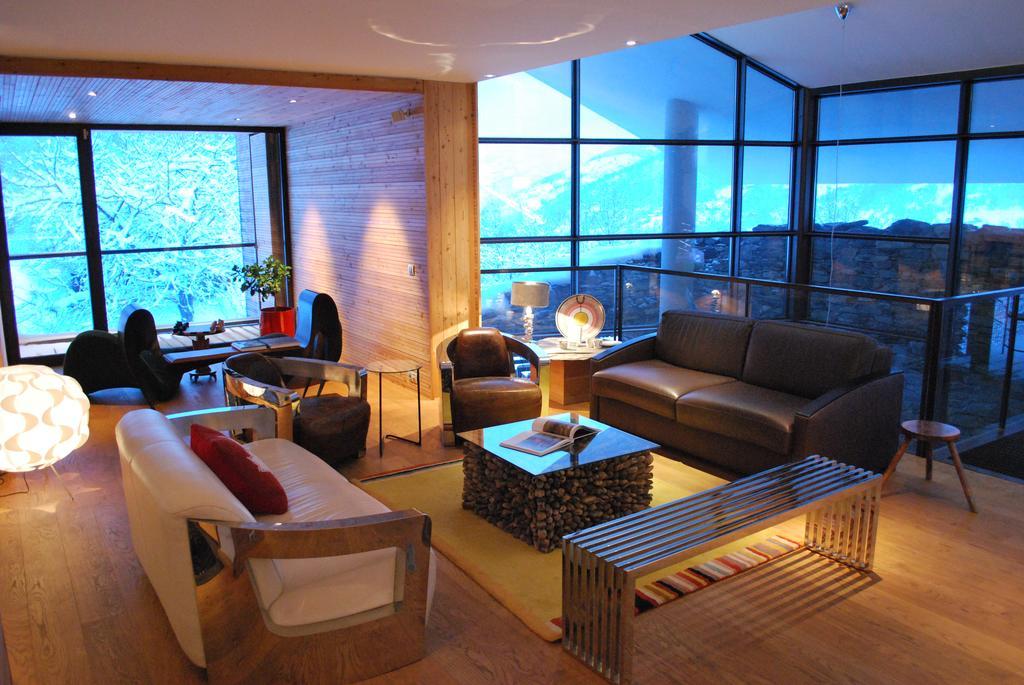 Mineral Lodge & Spa Villaroger Bagian luar foto
