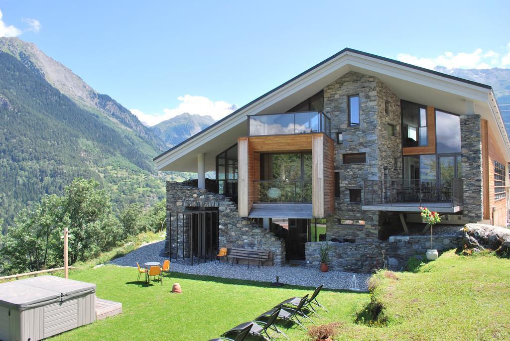 Mineral Lodge & Spa Villaroger Bagian luar foto